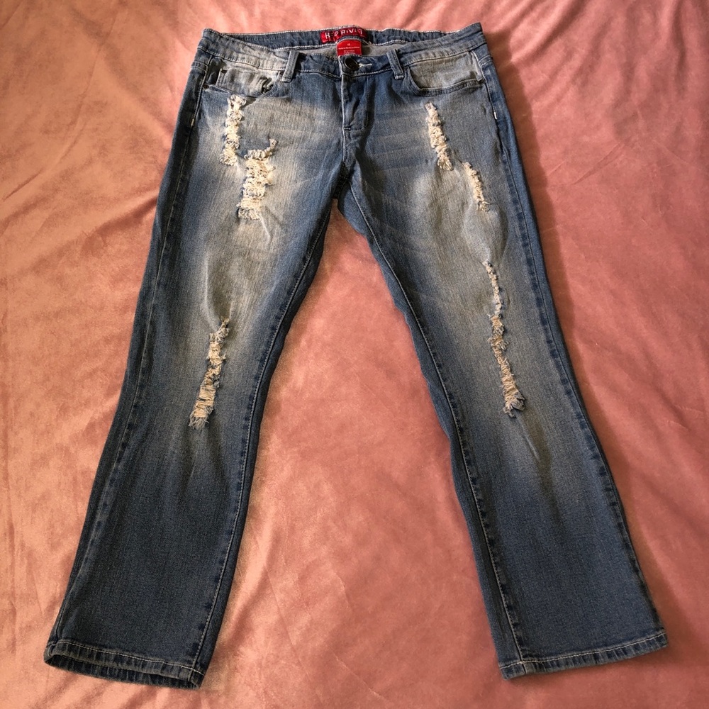 Cropped jeans
